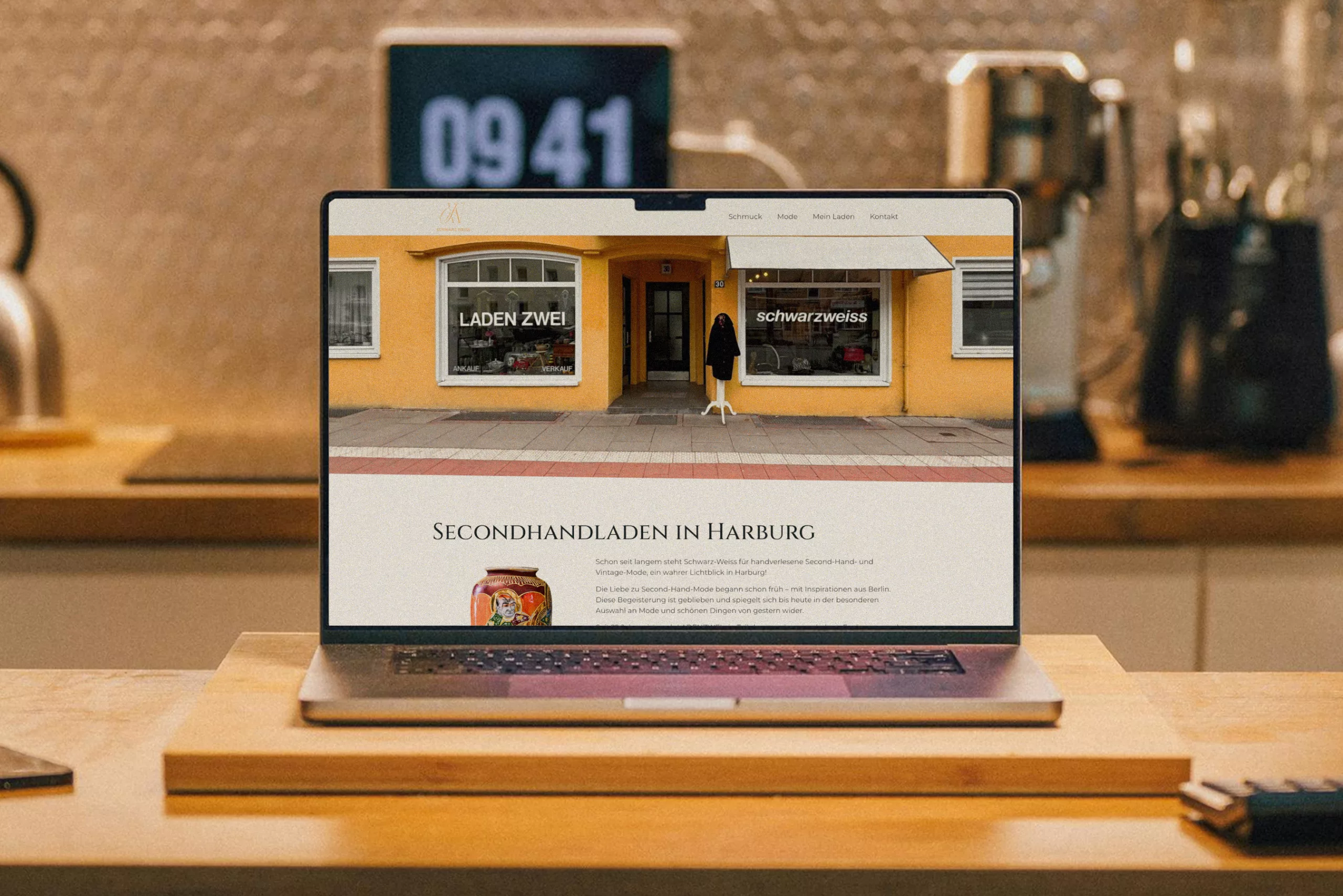 Screenshot Schwarz Weiss