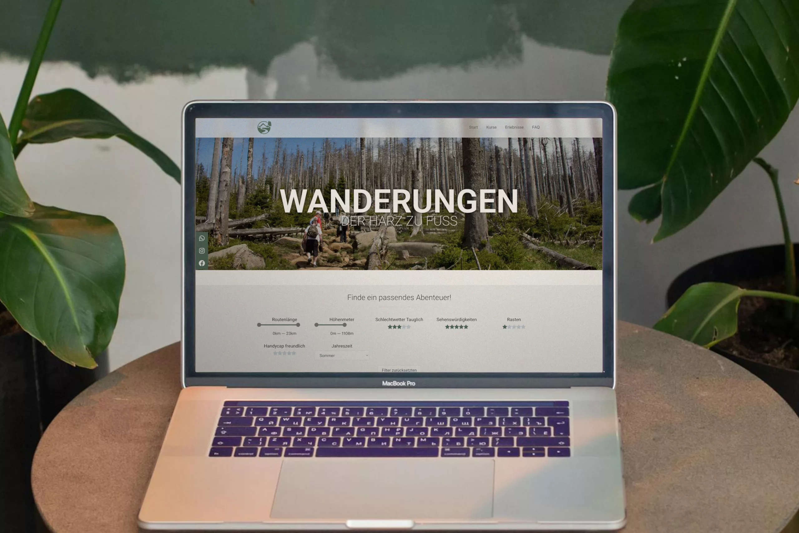 Screenshot HarzerHospitality